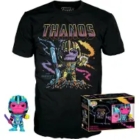 Funko POP! Funko POP - Boxed Tee - Marvel - Thanos(Blacklight) - M (63601)