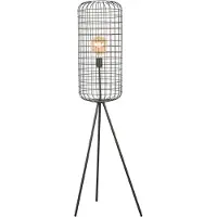 Label51 - Vloerlamp Solido - Zwart - 31x31x146cm