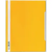 Durable – snelhechtmap – geel – 10 stuk