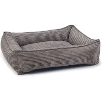 Designed By Lotte Ribbed - Hondenmand - Bruin - 80x70x22 cm