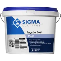 Sigma Facade Coat Matt | Matte Gevelverf 5 LTR - Wit