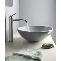 Sapho Minimal wastafelkraan verhoogd RVS