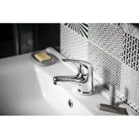 Bruckner Hoffer wastafelkraan chroom