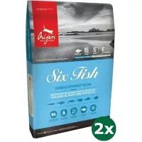 Orijen 6 fish cat kattenvoer 2x 1,8 kg