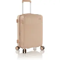 Heys Pastel 4 wielen Cabinewagen S 53 cm met uitbreidingsplooi oranje