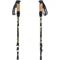 Huismerk Premium Wandelstok Met Accessoires - 2 Stuks