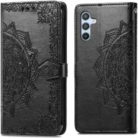 IMoshion Mandala Bookcase voor de Samsung Galaxy A54 (5G) - Zwart