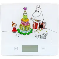 Bengt Ek keukenweegschaal met Moominmotief Wit