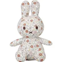 Little Dutch Nijntje Miffy x Little Dutch - Vintage Little Flowers Full Color Knuffel 25cm
