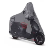 CUHOC Scooterhoes voor de Sym Fiddle 2 & 3 (Met hoog windscherm) stofvrij / ademend / waterafstotend Redlabel