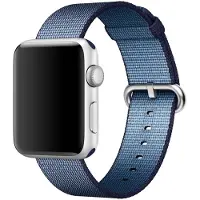 Apple Watch 38mm Midnight Blue Woven Nylon Horlogeband