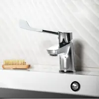 Sapho Lea wastafelmengkraan chroom