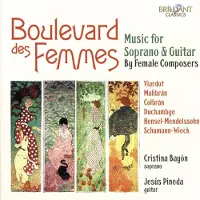 Brilliant Classics Cristina Bayón & Jesús Pineda - Music For Soprano & Guitar By Female Composers (CD)