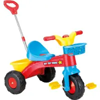 DOLU My First Driewieler met Duwstang 7007