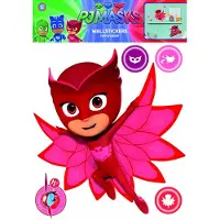 SimbaShop PJ Masks Owlette - Muursticker - Rood