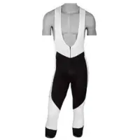 Northwave Evolution - Fietsbroek lang Z4 - Heren met bretels - Zwart met wit (XXL)