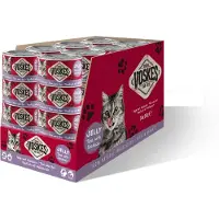 Voskes Jelly tonijn met zeebaars natvoer kat (24x85 g) 2 trays (48 x 85 g)
