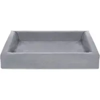Bia bed cotton hoes hondenmand grijs 100x80x15cm