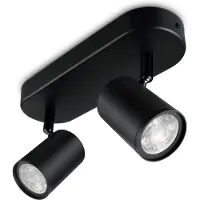 Wiz Smart Opbouwspot 2-spots Imageo - Warm tot Koelwit Licht - GU10