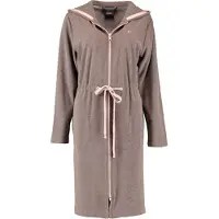Cawö Badjas Women 821 Capuchon & Rits Beige-S