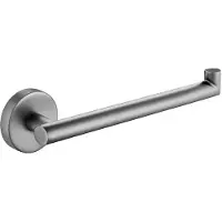 Guido Gusto Wc-rolhouder gun metal Rond