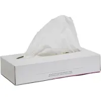 Papstar Papieren tissues 2-laags - 100x stuks - make up doekjes - Navulverpakking voor tissuedozen/tissueboxen