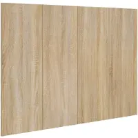 Super Merchant Hoofdbord 120x1,5x80 cm bewerkt hout sonoma eikenkleurig
