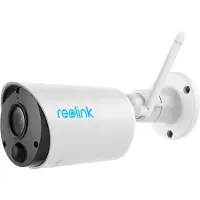 Reolink Argus Serie, Argus Eco, Beveiligings-IP-camera, Geschikt voor binnen- en buitengebruik, Draadloos, Google Assistant-compatibel, 2400 MHz, Wandmontage