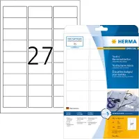 Herma Naambadge etiket 4511 63.5x29.6mm wit