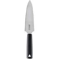 Triangle Gekarteld Taartmes 18 cm - Dubbele Functie - Zwart RVS - Vaatwasserbestendig
