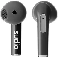 Sudio N2BLK, True Wireless Stereo (TWS), geschikt voor telefoongesprekken/muziek, 42,12 gram, oordopjes, zwart