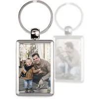 Yoursurprise Dubbelzijdige sleutelhanger met foto - Vaderdag