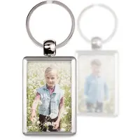 Yoursurprise Sleutelhanger met foto - Rechthoek