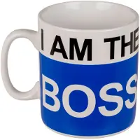 Ootb I am the Boss, XL Koffiemok, 13 x 11 cm