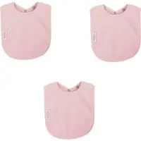 Silly billyz Fleece Large Bibs Antique Pink 3 stuks