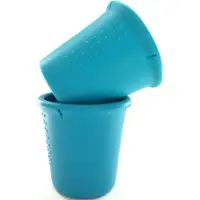 Gosili - Siliconen Bekers (2 stuks) - Teal