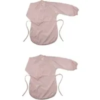 Silly billyz Towel Messy Eater Bibs Antique Pink 2 Stuks