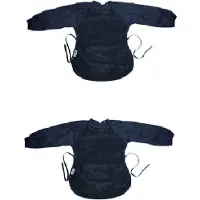 Silly billyz Towel Messy eater Bibs Navy 2 Stuks