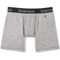 Smartwool - Merino Boxer Brief Boxed - Merino-ondergoed L, grijs