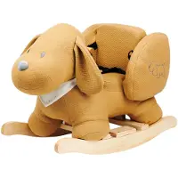 Nattou Schommeldier Charlie Jacquard Caramel