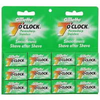 Gillette 7 O Clock 60 stuks Double Edge