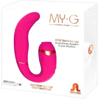 Adrien Lastic My G Clitoris Sucker and Vibrator Magenta