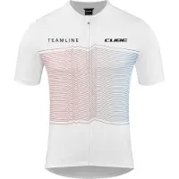 Cube Teamline Cmpt Korte Mouw Wielertrui