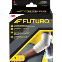 3M Futuro Comfort Lift Elleboogsteun 76579 | Ademend , licht en soepel | Links en rechts draagbaar | Lichte steun | Epi | L 1 St Verband(en)