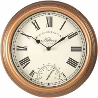 Meuwissen Agro Smart Garden Products Astbury Traditionele Tuinklok - 2-in-1 - 30 cm Diameter - Thermometer