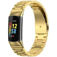 IMoshion Stalen bandje voor de Fitbit Charge 5 - Goud