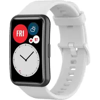 IMoshion Siliconen bandje voor de Huawei Watch Fit - Wit
