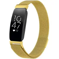 IMoshion Milanees magnetisch bandje voor de Fitbit Inspire - Maat S - Goud