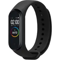 IMoshion Siliconen Sport bandje voor de Xiaomi Mi Band 3 / 4 - Zwart