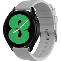 IMoshion Siliconen bandje - Universeel 20 mm aansluiting - Grijs